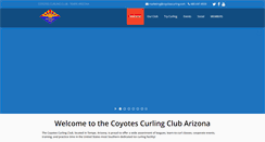 Desktop Screenshot of coyotescurling.com