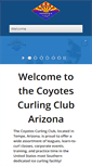 Mobile Screenshot of coyotescurling.com